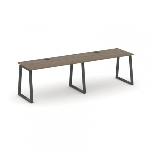 Style Project Рабочая станция 1 сторон. SN-6T1.ORS-004 Акация Лорка/Металл Антрацит/Заглушка Пластик фото 25