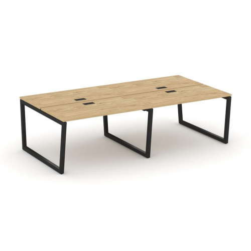 Style Project Рабочая станция 2-х сторон. SN-5T2.DRS-034 Акация Лорка/Металл Антрацит/Заглушка Пласт