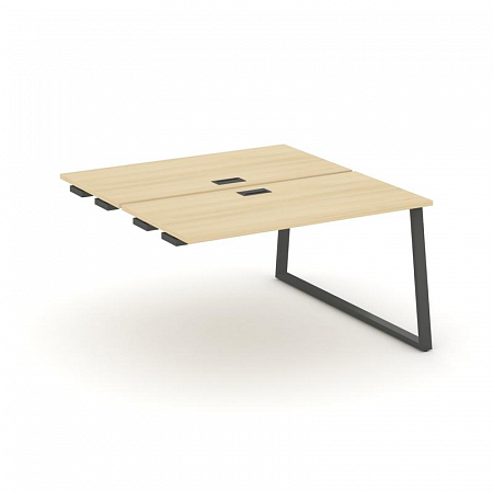 Style Project Стол-приставка к опор. элем. SN-6T1.DPRS-013 Акация Лорка/Металл Антрацит/Заглушка Пла