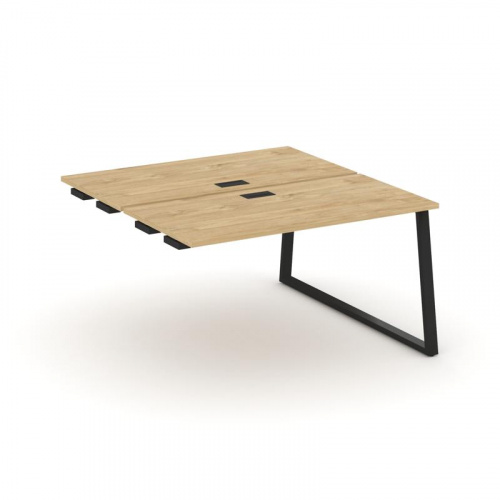 Style Project Стол-приставка к опор. элем. SN-6T1.DPRS-004 Акация Лорка/Металл Антрацит/Заглушка Пла