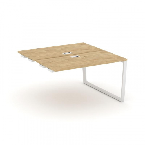 Style Project Стол-приставка к опор. элем. SN-6T2.DPRS-014 Акация Лорка/Металл Антрацит/Заглушка Пла фото 3