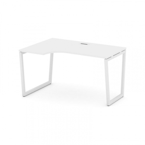 Style Project Стол рабочий эргоном. SN-4T2.SPA-012(L) Акация Лорка/Металл Антрацит/Заглушка Пластик фото 16