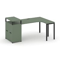 Стол эргономичный с опорным распашным шкафом Concept CN.SA-211(R)