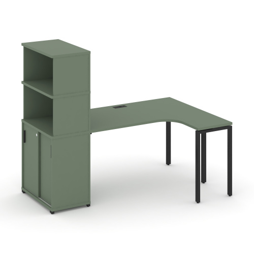 Стол эргономичный с опорным шкафом-купе Concept CN.SA-222(R)