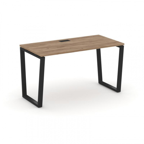 Style Project Стол письменный SN-6T2.SP-001 Акация Лорка/Металл Антрацит/Заглушка Пластик Черный 980 фото 9