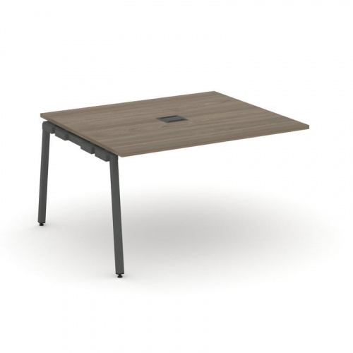 Style Project Проходной наб. элем. перег. стола SN-4A.NSPRG-034 Антрацит/Металл Антрацит 1580*1180*7 фото 22