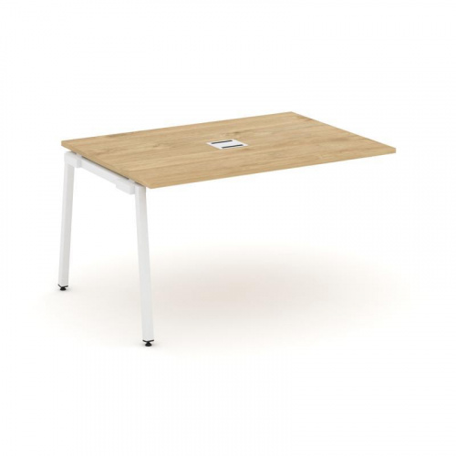 Style Project Проходной наб. элем. перег. стола SN-4A.NSPRG-002 Белый/Металл Белый 1180*980*750 фото 12