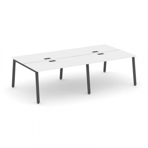 Style Project Рабочая станция 2-х сторон. SN-6A.DRS-034 Вяз Благородный/Металл Антрацит 3160*1232*75 фото 17