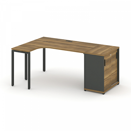 Стол эргономичный с опорным шкафом-купе Concept CN.SA-217(L)