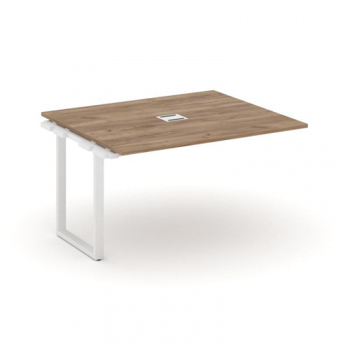 Style Project Проходной наб. элем. перег. стола SN-6O.NSPRG-032 Вяз Благородный/Металл Черный 1180*1 фото 7