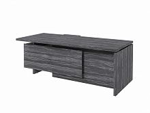 Стол с опорной тумбой FB-121R.DD Древесина Графит