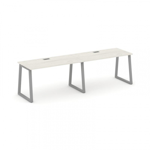 Style Project Рабочая станция 1 сторон. SN-6T1.ORS-004 Акация Лорка/Металл Антрацит/Заглушка Пластик фото 12