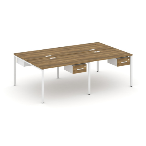 Бенч-система на 4 места с подвесными тумбами Concept CN.DRS-130 фото 8