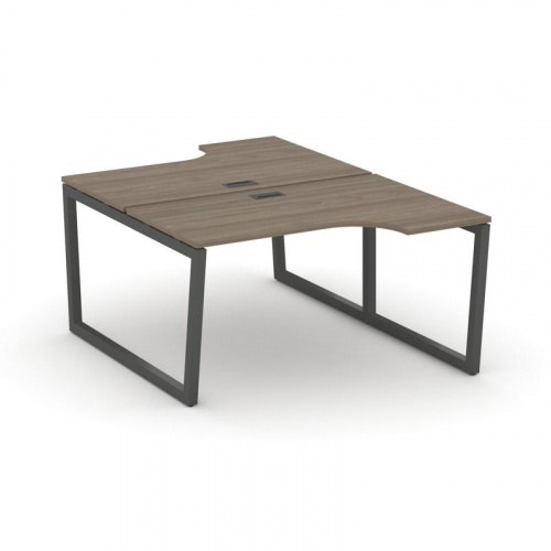 Style Project Рабочая станция эргоном. SN-5T2.DRPA-021 Акация Лорка/Металл Антрацит/Заглушка Пластик фото 25