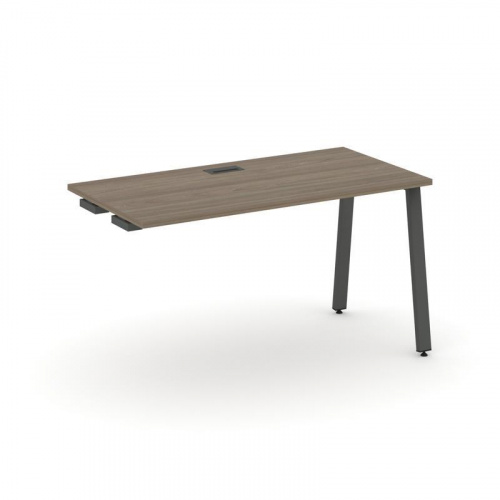 Style Project Стол-приставка к опор. элем. SN-6A.OPRS-013 Дуб Табак/Металл Белый 1380*700*750 фото 22