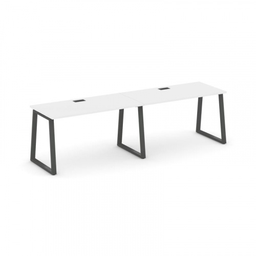 Style Project Рабочая станция 1 сторон. SN-6T1.ORS-004 Акация Лорка/Металл Антрацит/Заглушка Пластик фото 26