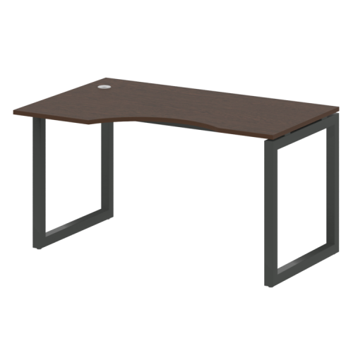 Стол криволинейный левый на О-обр. м/к Metal System Quattro 50БО.СА-2 (L) фото 14