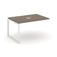 Style Project Проходной наб. элем. перег. стола SN-6O.NSPRG-002 Вяз Благородный/Металл Белый 1180*98