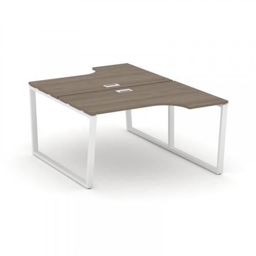 Style Project Рабочая станция эргоном. SN-6T2.DRPA-002 Акация Лорка/Металл Антрацит/Заглушка Пластик фото 15