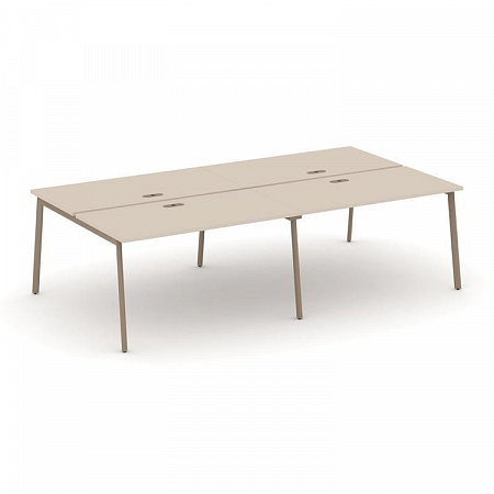 Бенч-система на 4 места Estetica ES.D.RS-4.3-LP