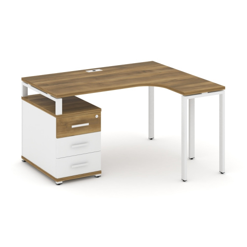 Стол эргономичный с опорной тумбой Concept CN.SA-301(R)