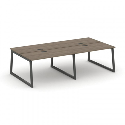 Style Project Рабочая станция 2-х сторон. SN-5T1.DRS-042 Акация Лорка/Металл Антрацит/Заглушка Пласт фото 25