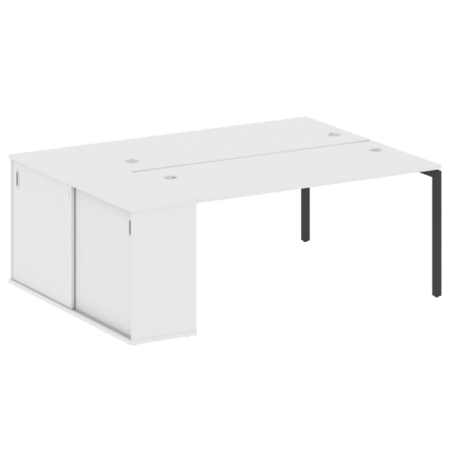 Бенч-система с шкафом-купе на П-обр. м/к Metal System Quattro 40БП.РС-СШК-1.4 фото 13 Бенч-система с шкафом-купе на П-обр. м/к Metal System Quattro 40БП.РС-СШК-1.4 фото 13