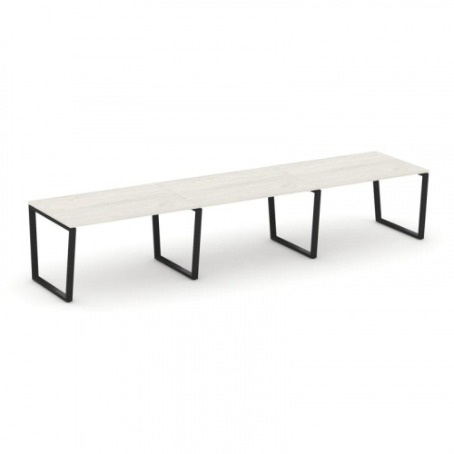 Style Project Стол переговорный SN-6T2.SPRG-021.3 Акация Лорка/Металл Антрацит 2940*980*750 фото 8