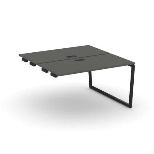 Style Project Стол-приставка к опор. элем. SN-4T2.DPRS-011 Акация Лорка/Металл Антрацит/Заглушка Пла фото 6