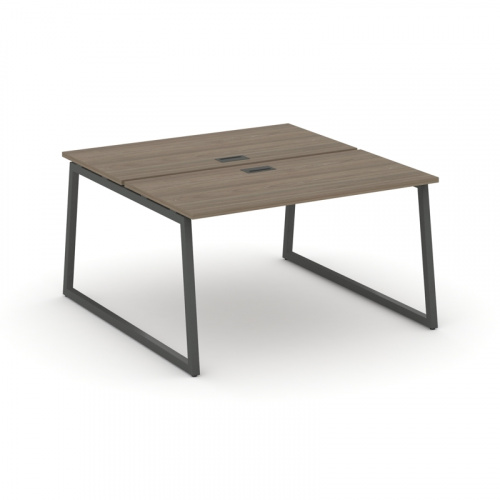 Style Project Рабочая станция 2-х сторон. SN-4T1.DRS-003 Акация Лорка/Металл Антрацит/Заглушка Пласт фото 12