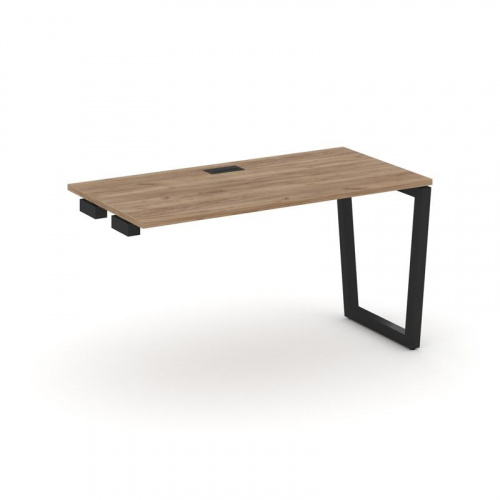 Style Project Стол-приставка к опор. элем. SN-5T2.OPRS-014 Акация Лорка/Металл Антрацит/Заглушка Пла фото 7