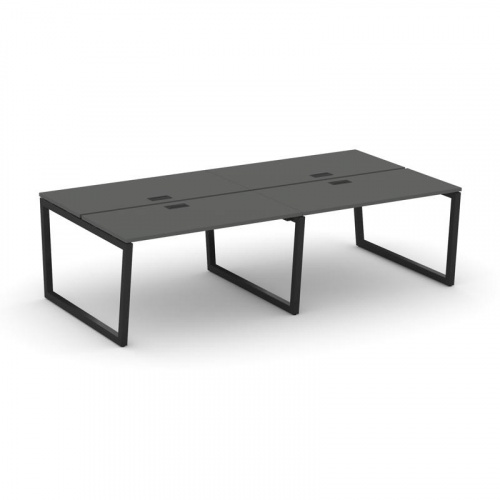 Style Project Рабочая станция 2-х сторон. SN-5T2.DRS-034 Акация Лорка/Металл Антрацит/Заглушка Пласт фото 9