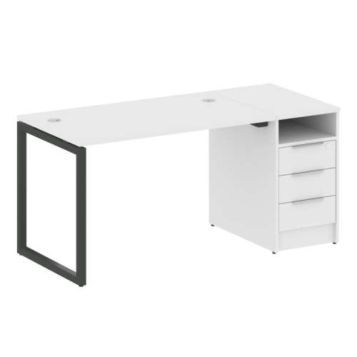 Бенч-система с тумбой на О-обр. м/к Metal System Quattro 40БО.РС-СТП-1.2 фото 8 Бенч-система с тумбой на О-обр. м/к Metal System Quattro 40БО.РС-СТП-1.2 фото 8