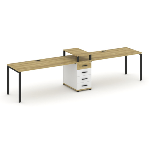 Бенч-система на 2 места с 1 опорной тумбой Concept CN.ORS-420 фото 6