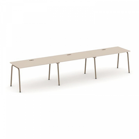 Бенч-система на 3 места Estetica ES.RS-3.3-LK