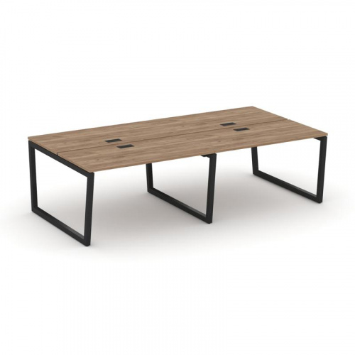 Style Project Рабочая станция 2-х сторон. SN-5T2.DRS-034 Акация Лорка/Металл Антрацит/Заглушка Пласт фото 6