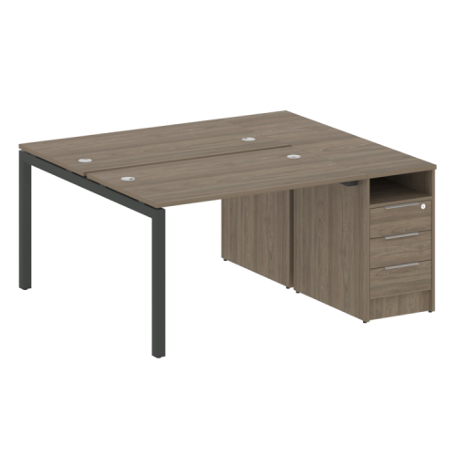 Бенч-система с тумбой на П-обр. м/к Metal System Quattro 50БП.РС-СТП-2.2 фото 3