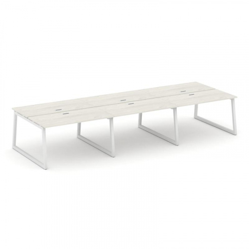 Style Project Рабочая станция 2-х сторон. SN-5T1.DRS-074 Акация Лорка/Металл Антрацит/Заглушка Пласт фото 12