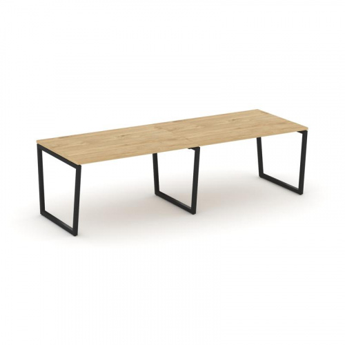 Style Project Стол переговорный SN-4T2.SPRG-012.3 Акация Лорка/Металл Антрацит 2360*980*750 Style Project Стол переговорный SN-4T2.SPRG-012.3 Акация Лорка/Металл Антрацит 2360*980*750