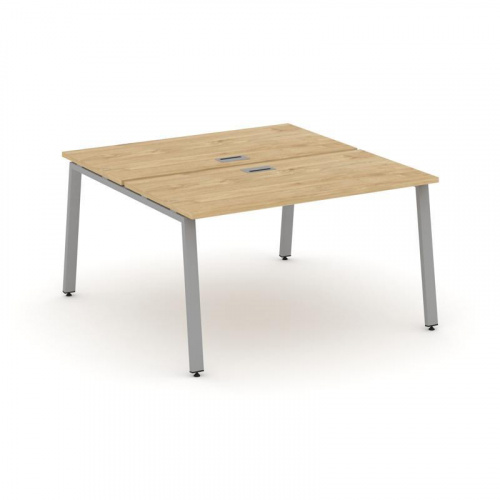 Style Project Рабочая станция 2-х сторон. SN-6A.DRS-004 Дуб Табак/Металл Антрацит 1580*1232*750