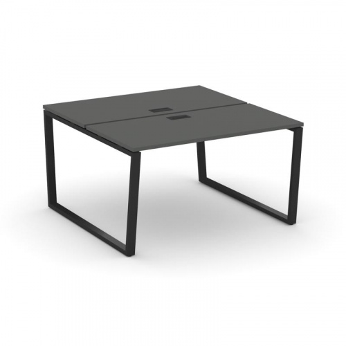 Style Project Рабочая станция 2-х сторон. SN-6T2.DRS-004 Акация Лорка/Металл Антрацит/Заглушка Пласт фото 4