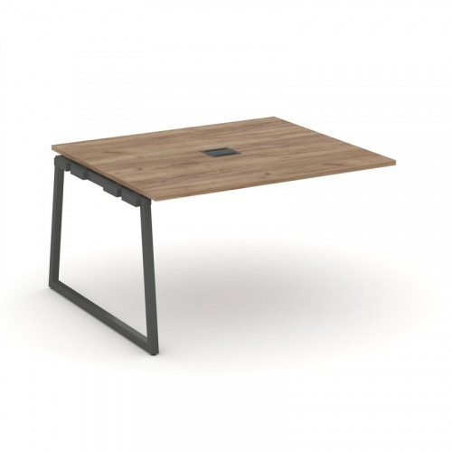 Style Project Проходной наб. элем. перег. стола SN-4T1.NSPRG-034 Акация Лорка/Металл Антрацит/Заглуш фото 23