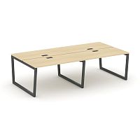 Style Project Рабочая станция 2-х сторон. SN-5T2.DRS-034 Акация Лорка/Металл Антрацит/Заглушка Пласт