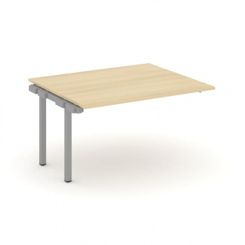 Style Project Проходной наб. элем. перег. стола SN-5P.NSPRG-033.3 Дуб Наварра/Металл Белый 1380*1180 фото 10