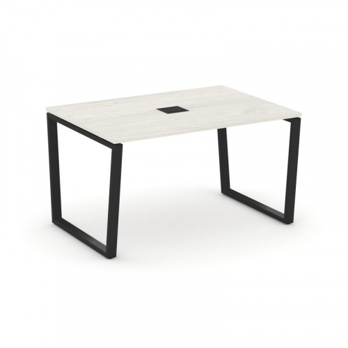 Style Project Стол переговорный SN-6T2.SPRG-004 Акация Лорка/Металл Антрацит/Заглушка Металл Антраци фото 5