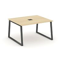 Style Project Стол переговорный SN-6T1.SPRG-032 Акация Лорка/Металл Антрацит/Заглушка Металл Антраци