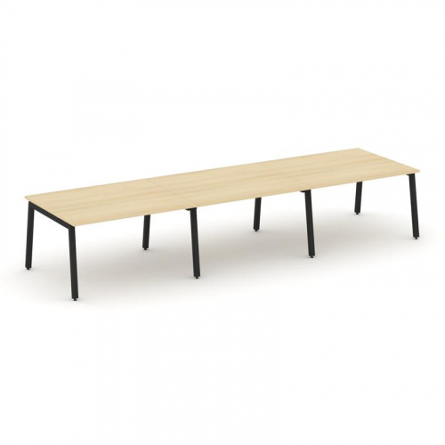 Style Project Стол переговорный SN-5A.SPRG-053.3 Тиквуд Светлый/Металл Антрацит 4410*1180*750 фото 10 Style Project Стол переговорный SN-5A.SPRG-053.3 Тиквуд Светлый/Металл Антрацит 4410*1180*750 фото 10