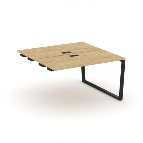 Style Project Стол-приставка к опор. элем. SN-6T2.DPRS-014 Акация Лорка/Металл Антрацит/Заглушка Пла