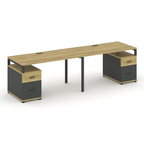 Бенч-система на 2 места с 2 опорными тумбами Concept CN.ORS-321 фото 4