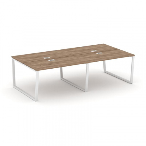 Style Project Рабочая станция 2-х сторон. SN-6T2.DRS-033 Акация Лорка/Металл Антрацит/Заглушка Пласт фото 11